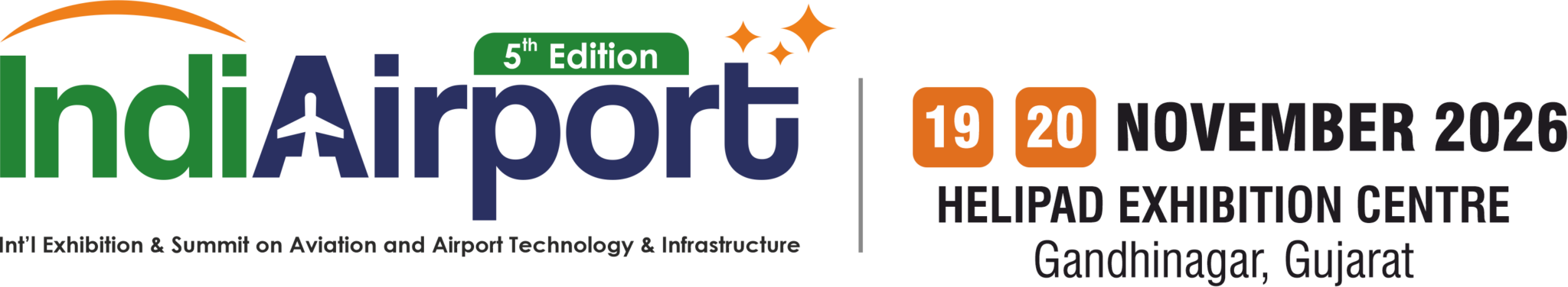 5th IndiAirport 2026 — Helipad Exhibition Centre, Gandhinagar, Gujarat, India